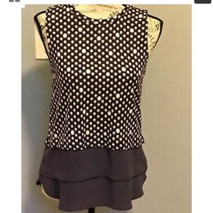 Brand new Loft mixed media shell size small petite